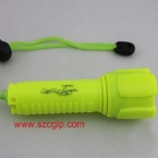 Scuba 3 AAA battery diving torch,